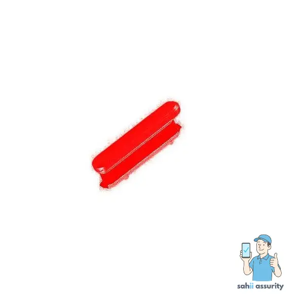 Power Button Outer for Oppo A1K CPH1923 Red